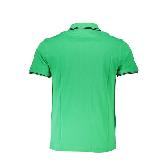 Harmont & Blaine Green Cotton Polo Men's Shirt